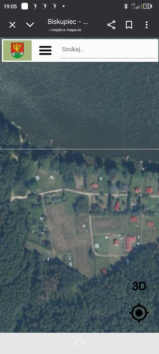 Działka nad jeziorem