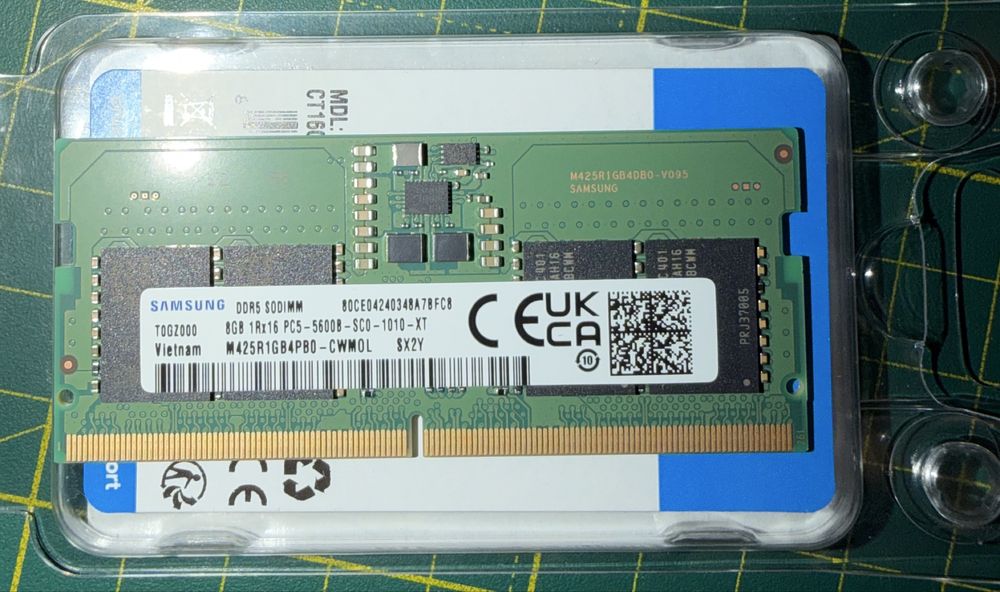 Оперативна пам’ять DDR 5 (8 gb)