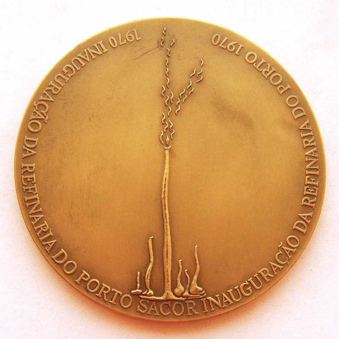 Medalha de Bronze Refinaria do Porto Sacor 1970 por CHARTERS ALMEIDA