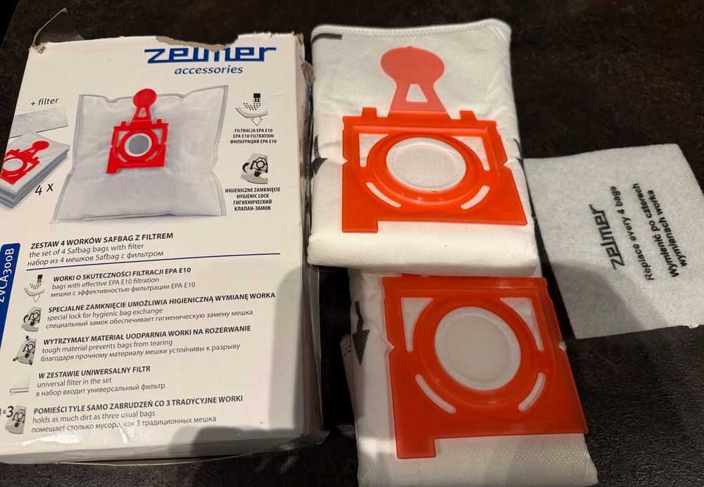 Worki safbag do Zelmer Magnat Jupiter Solaris ZVCA300B oryginalne