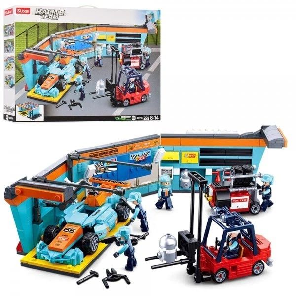 Конструктор Sluban Racing Team Автогонки