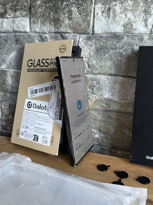 Zestaw Samsung s23 Ultra Black w 100% sprawny