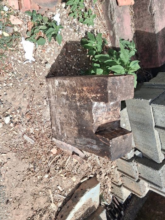 4 Apoios/cachorro de tonel antigo