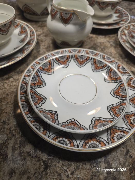 Zestaw  śliczny kawa cherbata