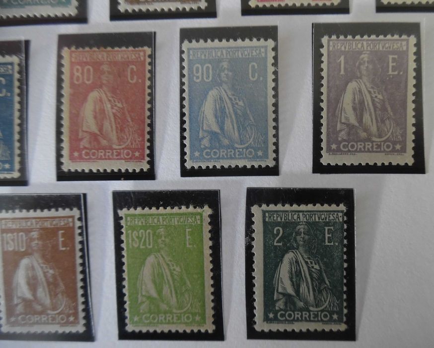 Selos Portugal 1920-Ceres nova taxa série completa NOVO c/ charneira