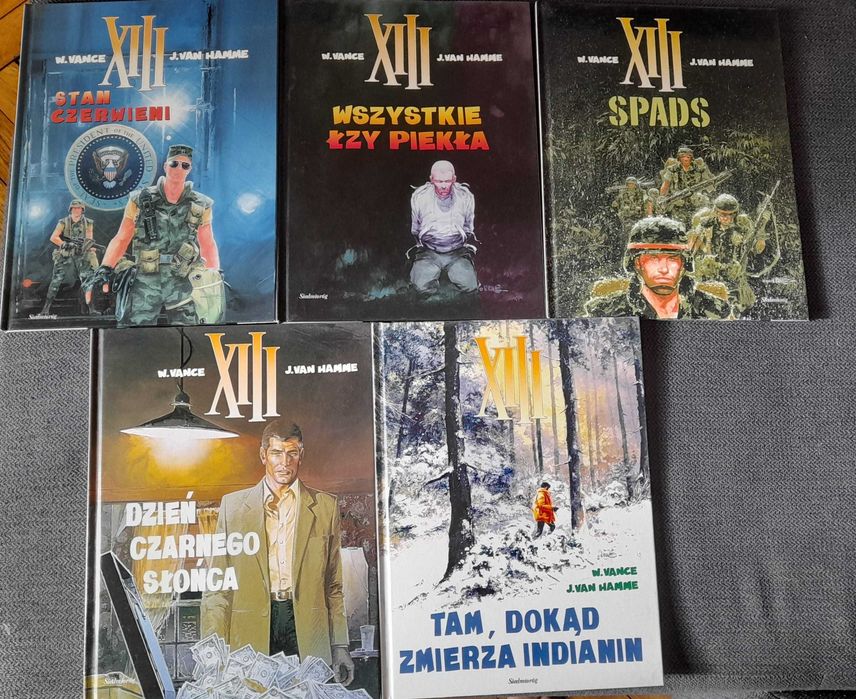 W. Vance/J. Van Hamme "XIII" - tomy 1-3 (Siedmiorog)