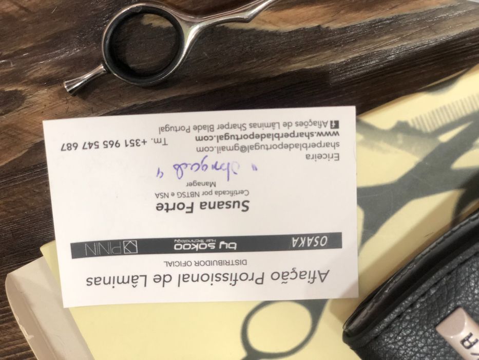 Tesoura desbaste Matsuka como nova