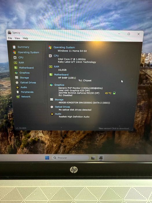 Portátil HP Pavilion 15-Cs0003Np *COM 18 MESES DE GARANTIA*