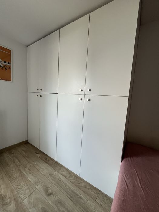 Szafa garderoba biala na wymiar stolarz