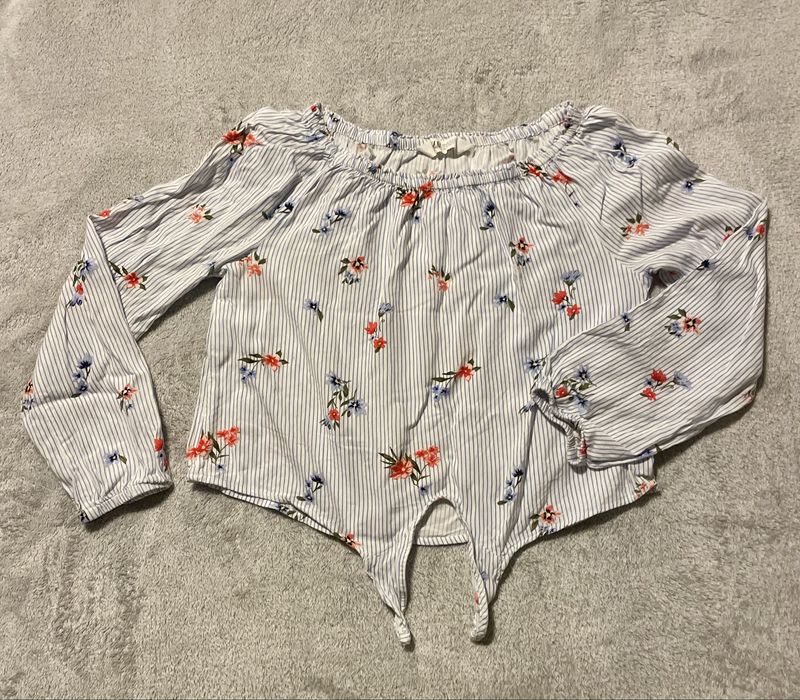 Bluzka letnia dziewczęca rozmiar 158