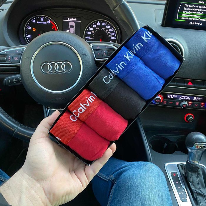 Мужской комплект трусов с коробкой