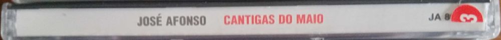 José Afonso	- - - - -		Cantigas do Maio	- - - - -	CD