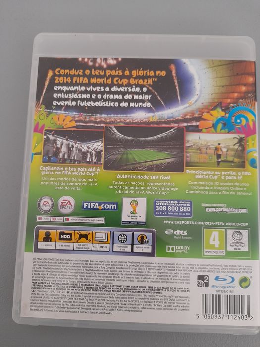 Jogo Playstation 3 - 2014 Fifa World Cup Brazil