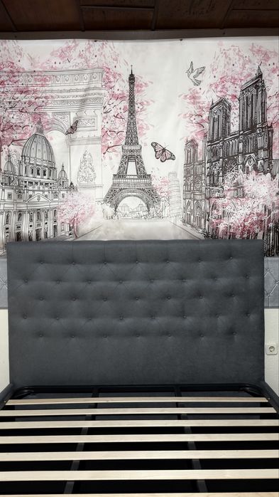 Cama Paris completa design elegante e linda ao mesmo tempo
