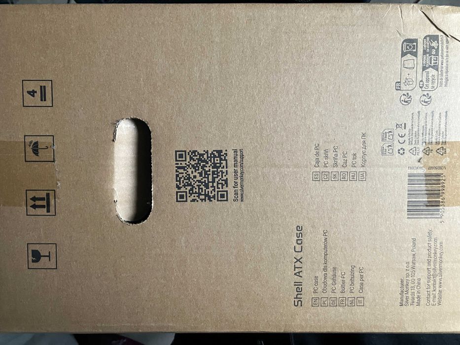 Obudowa Silver Monkey X Shell Nowa ARGB