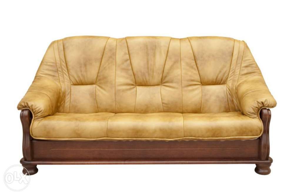 Wypoczynek SKÓRA + DĄB -NOWY- PROMOCJA-producent