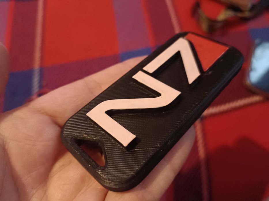 Zawieszka N7 Shepard Mass Effect