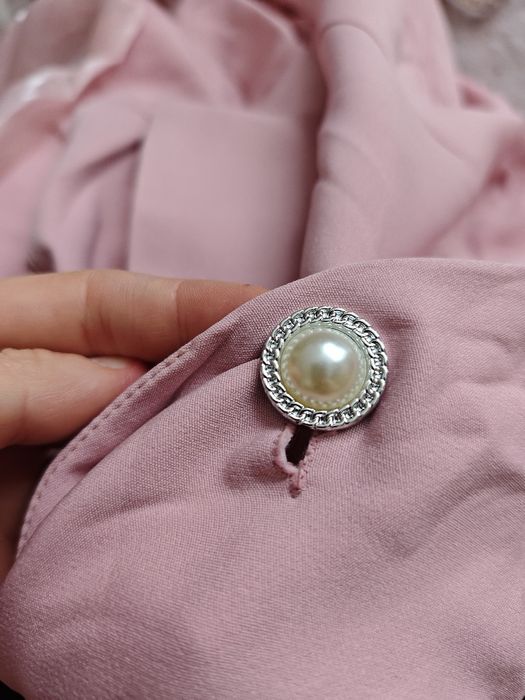 Marynarka old money Brudny róż  nowa