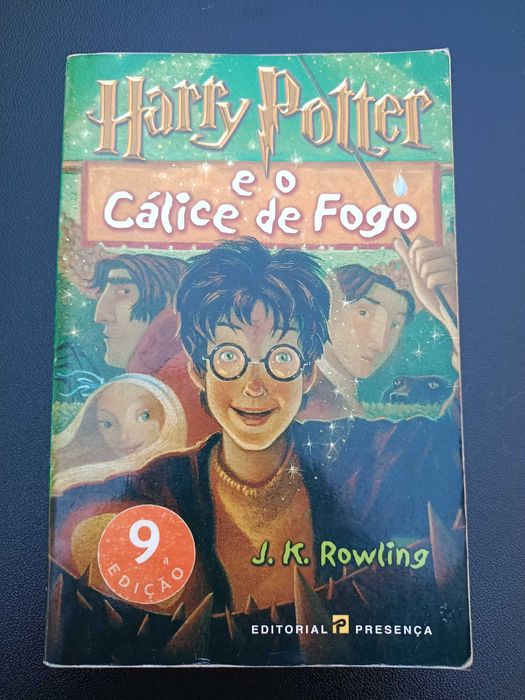 Livro "Harry Potter e o Cálice de Fogo"
