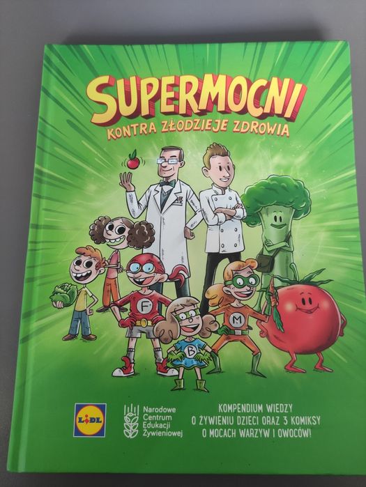 Książka "Supermocni kontra złodzieje zdrowia" Lidl