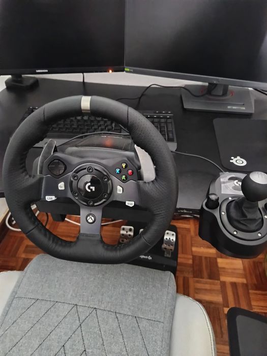 Conjunto volante G920 + Mudanças + pedais