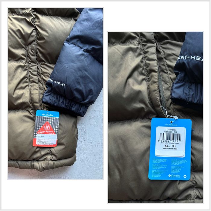 Чоловіча зимова куртка Columbia Pike lake, XL нова тепла фірмова