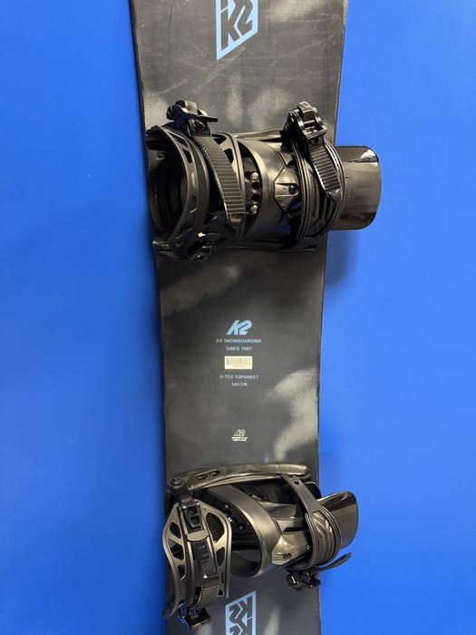 Snowboard K2 P-TEX TOPSHEET 140 + nowe wiązania