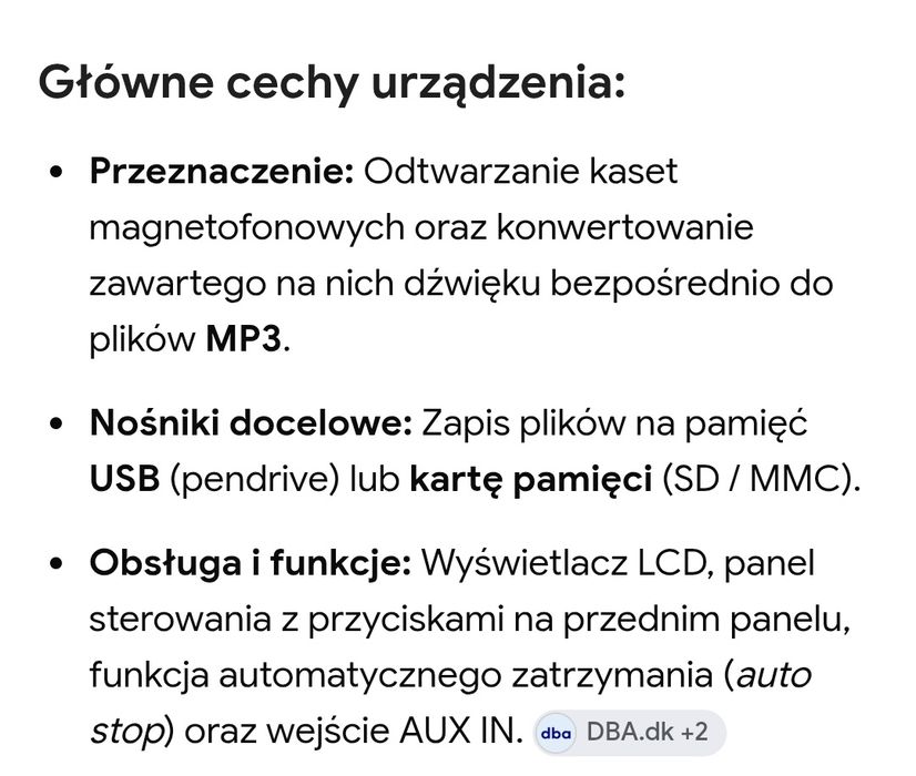 Przegrywania kaset magnetofonowych