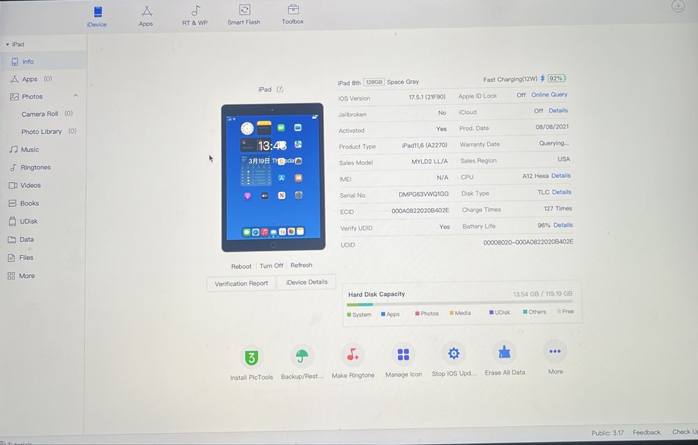 iPad 8 128 GB айпад  8  128 гб стан відмінний