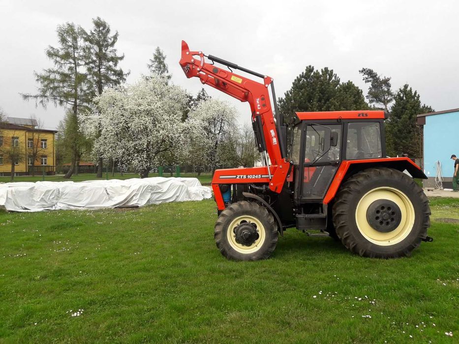 Ładowacz czołowy TUR 4 Wol-Met transport montaż Ursus Zetor PRONAR MTZ