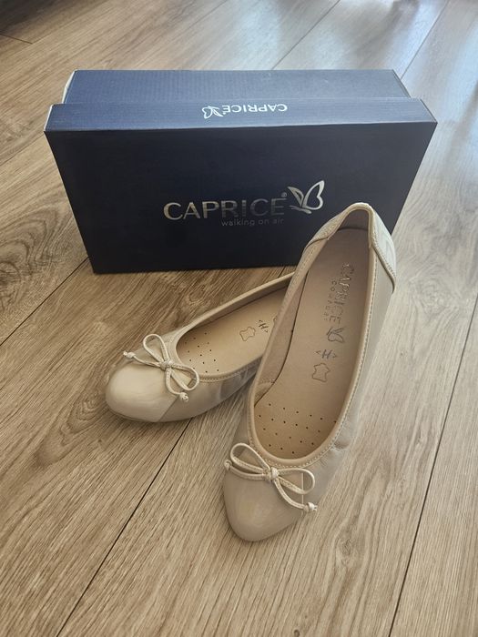 Czółenka baleriny Caprice r. 37,5 nowe