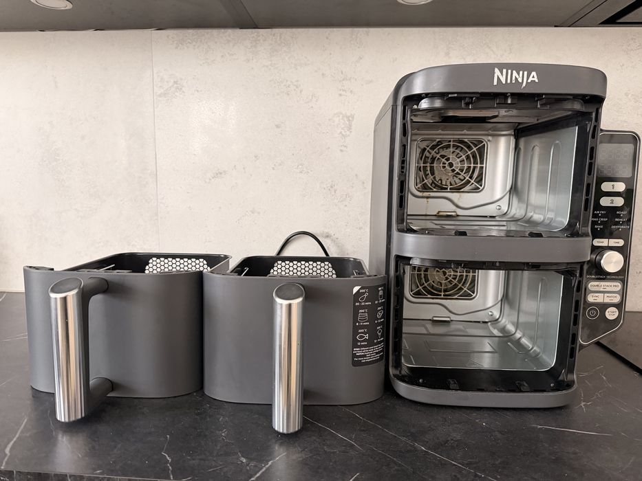 Ninja Double Stack XL 9,5 l – mało używana, zakup w oficjalnym sklepie