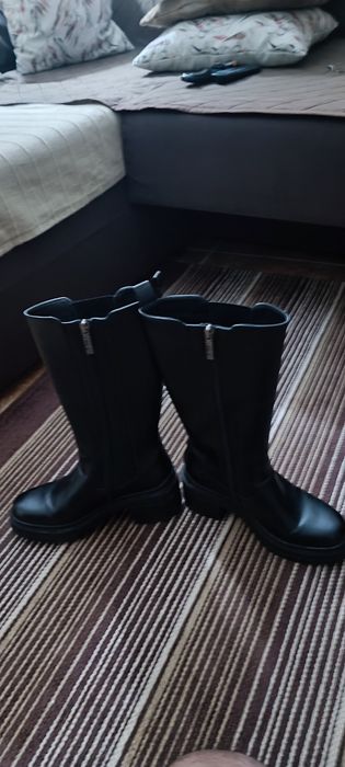 Botas de cano alto Couro