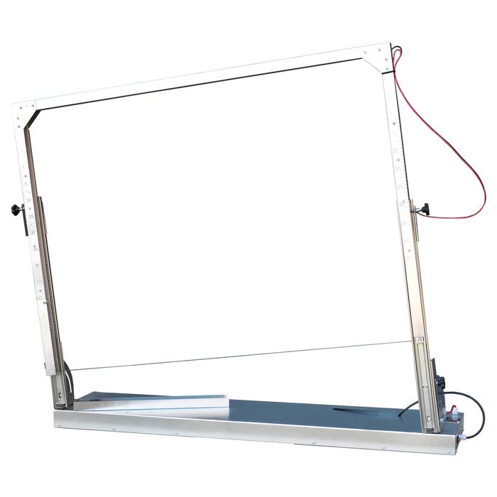 gilotyna do styropianu styroduru wysoka 56 cm metalowa 132 cm szeroka