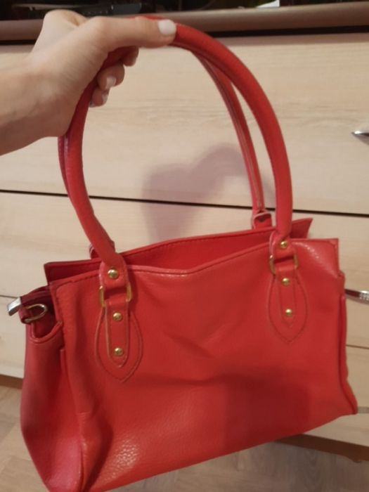 Сумка жіноча червона