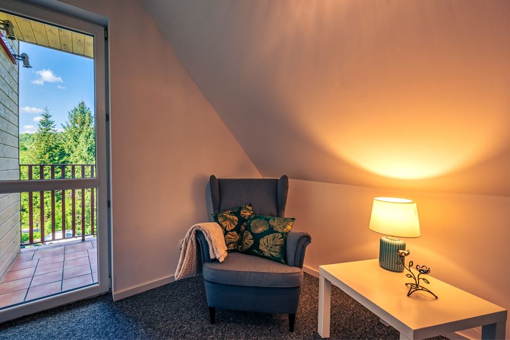 Nowoczesny dom w Bieszczadzkim lasie