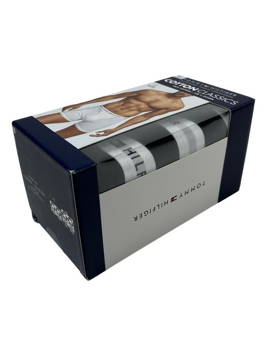 ОРИГІНАЛ боксери Tommy Hilfiger труси чоловічі чорні 5 штук пар С Л