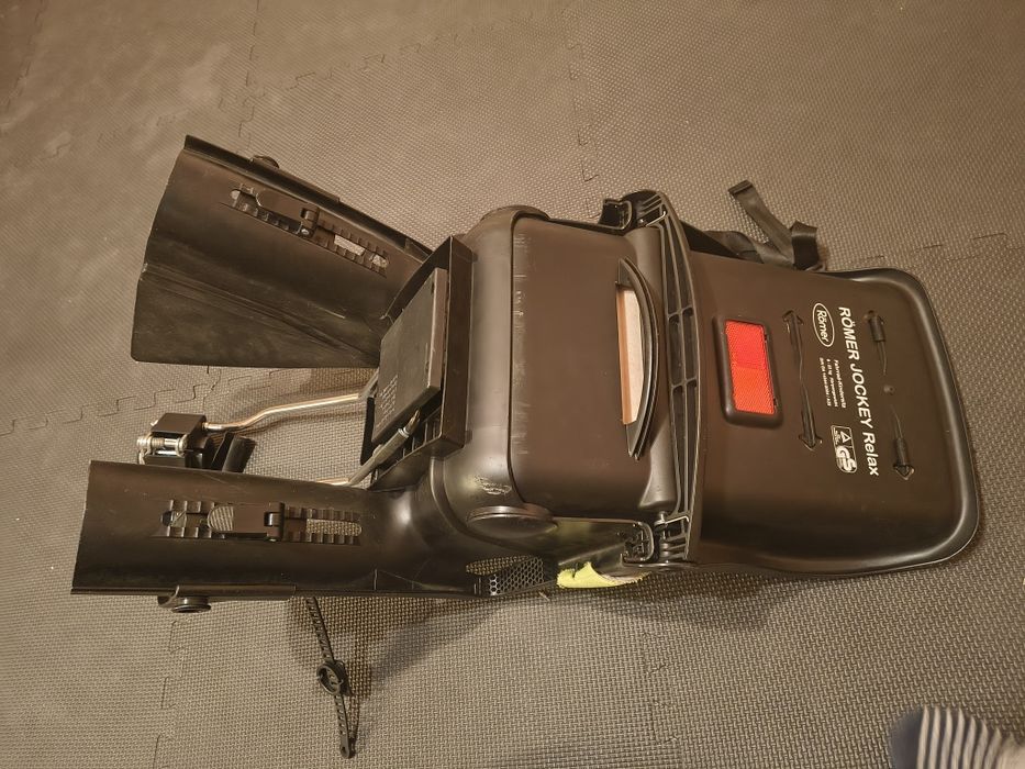 Fotelik rowerowy ROMER JOCKEY Relax do 22 kg, zadbany