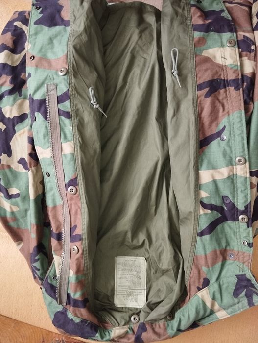 Kurtka US Army M65 kontraktowa camo woodland L