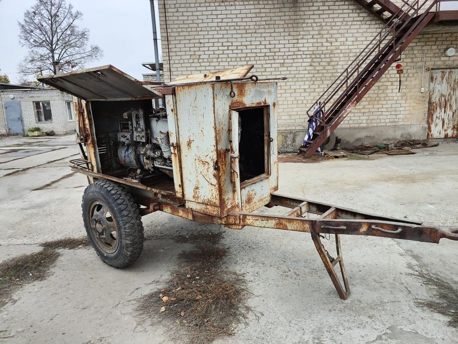 САК дизельный 2007 г.в., Сварочный аппарат колесный