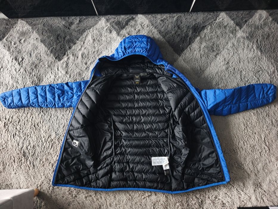 Kurtka puchowa damska Salewa Brenta Jacket - electric