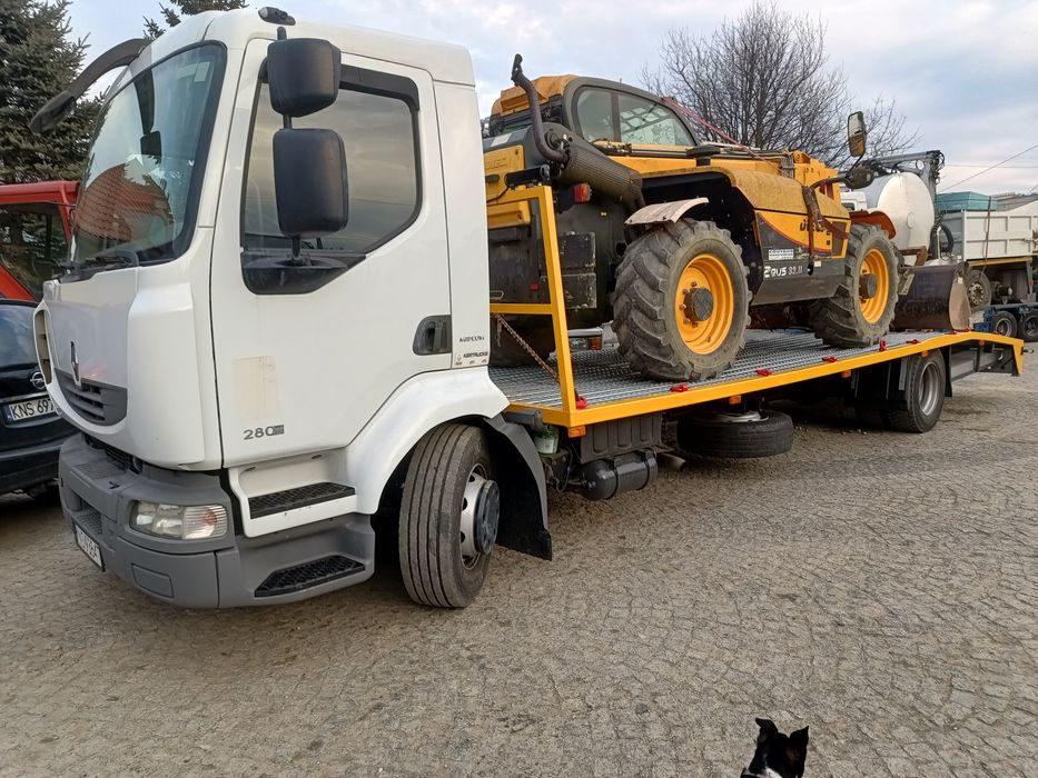 transport laweta pomoc drogowa  transport maszyn 24h