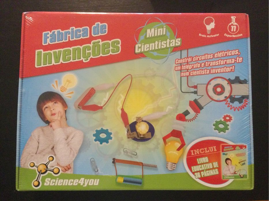 NOVOS- Pack 2 Experiências Science4you (selados)