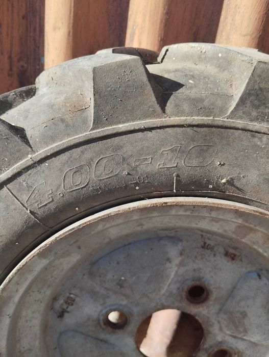 Rodas com pneus para motocultivador / motoenxada