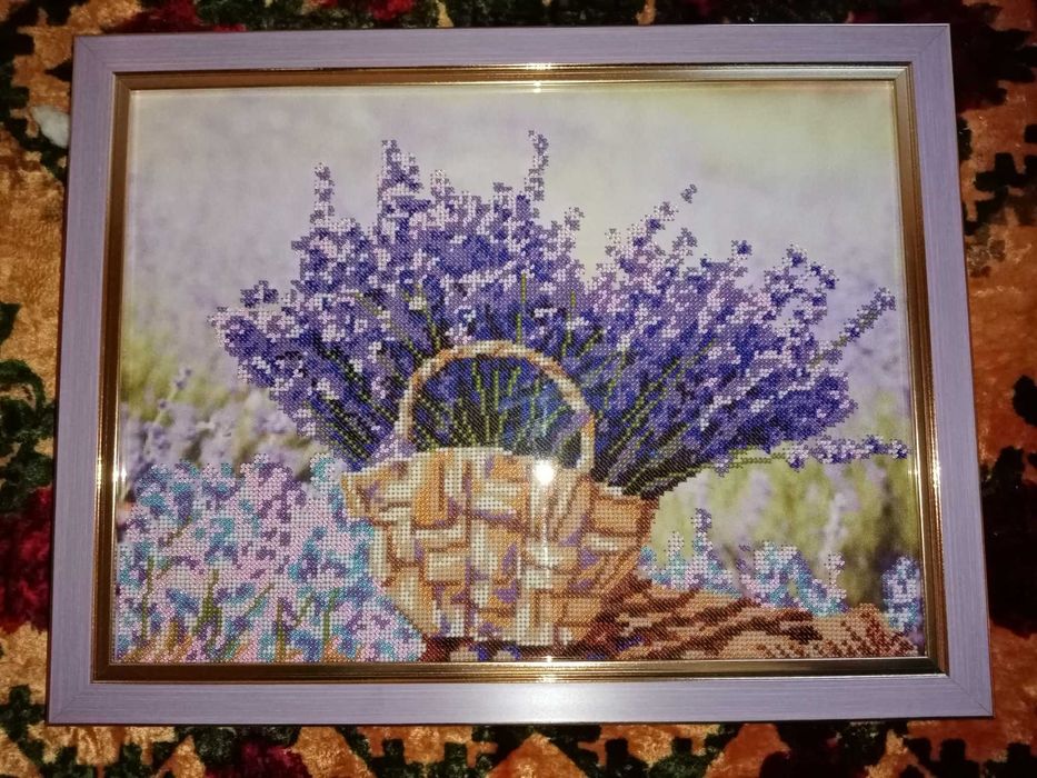 Картина вишита бісером