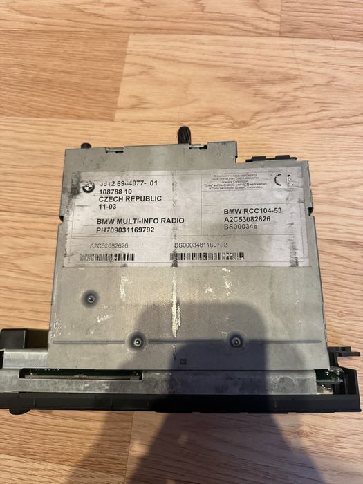 Radio BMW e46.