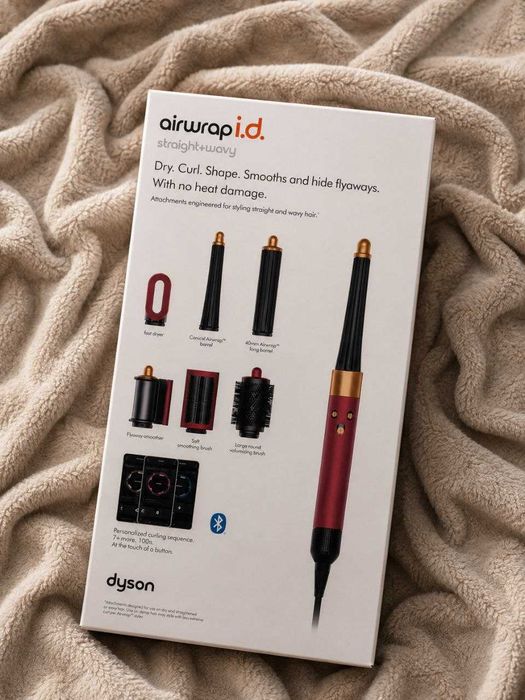 Стайлер Dyson Airwrap HS08 Complete Long (Red) (Vinca) (Patina/Topaz)