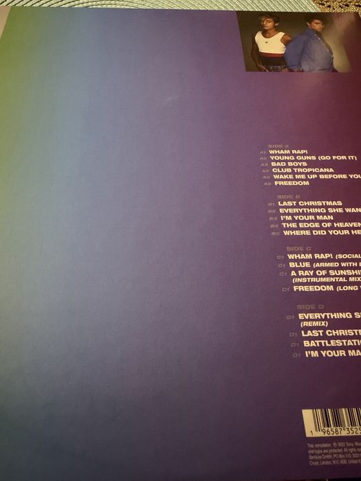 Wham ! - The Singles - 2 LP niebieskie Vinyl