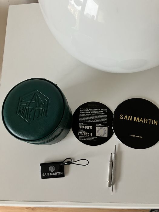 Zegarek San Martin 36.5mm Datejust jubilee szafir PT5000 automat 100M