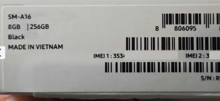 Samsung Galaxy A16 5G - NOVO - Caixa selada